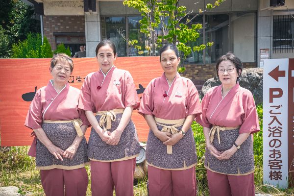お客様に寄り添う、客室係