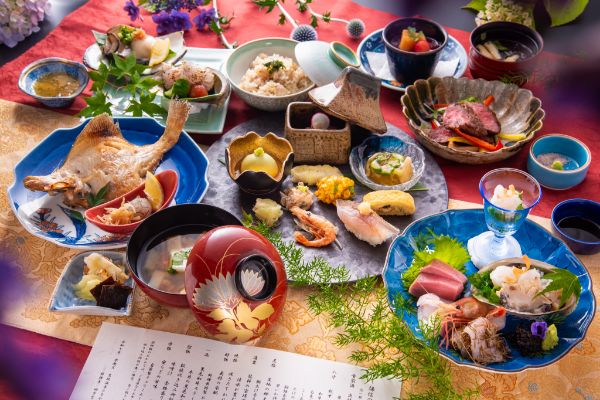 Seasonal special kaiseki