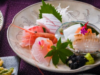 旬の地魚のお造り